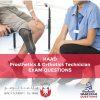 HAAD Prosthetics & Orthotics Technician Exam Questions
