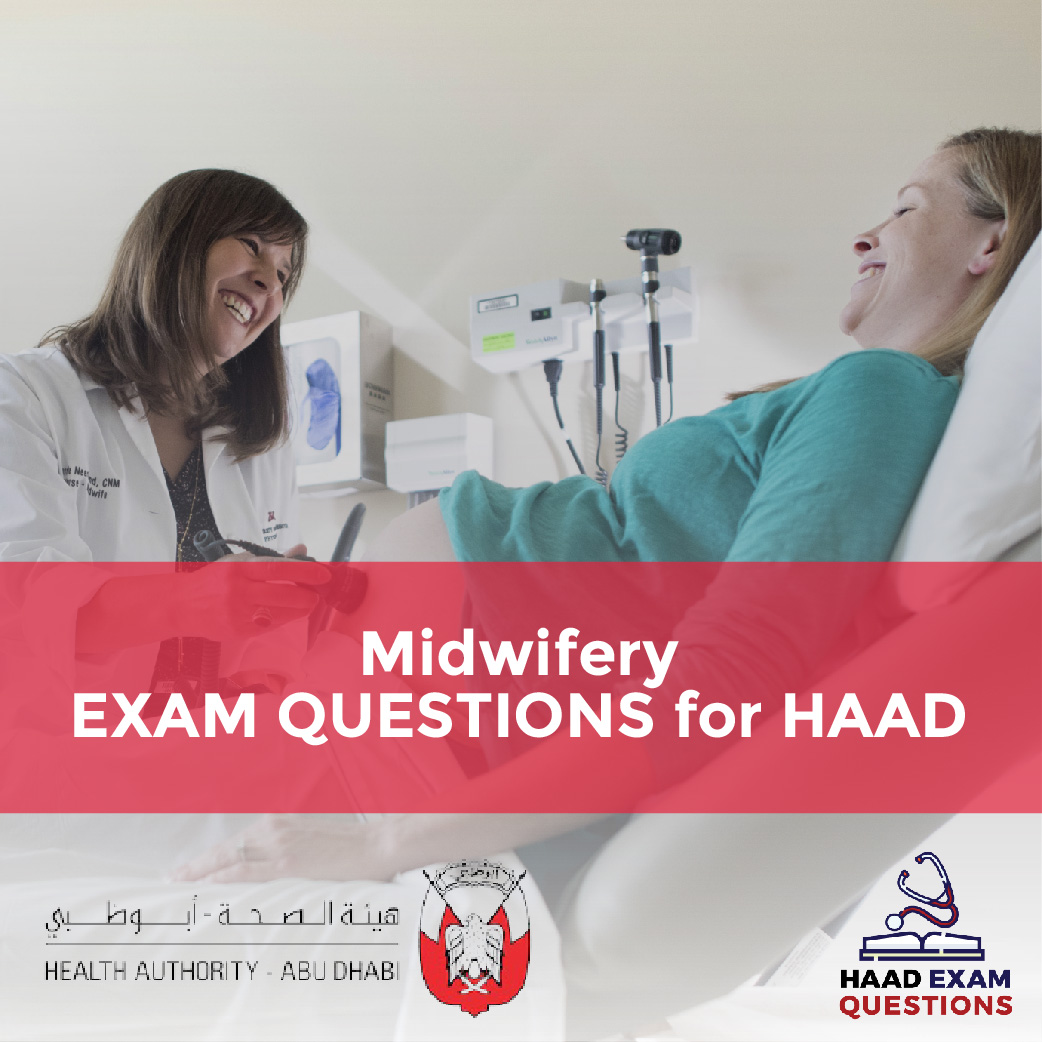 Midwifery Exam Questions for HAAD
