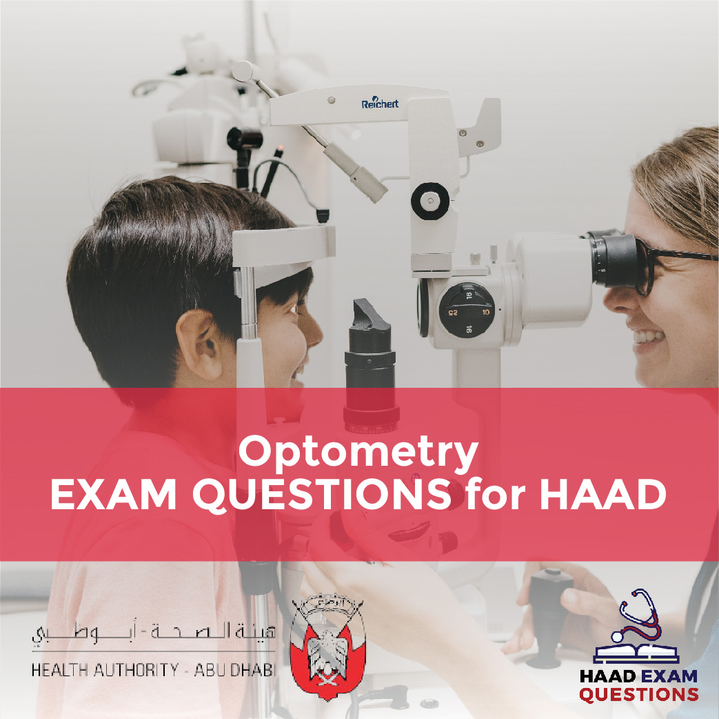 Optometry Exam Questions for HAAD