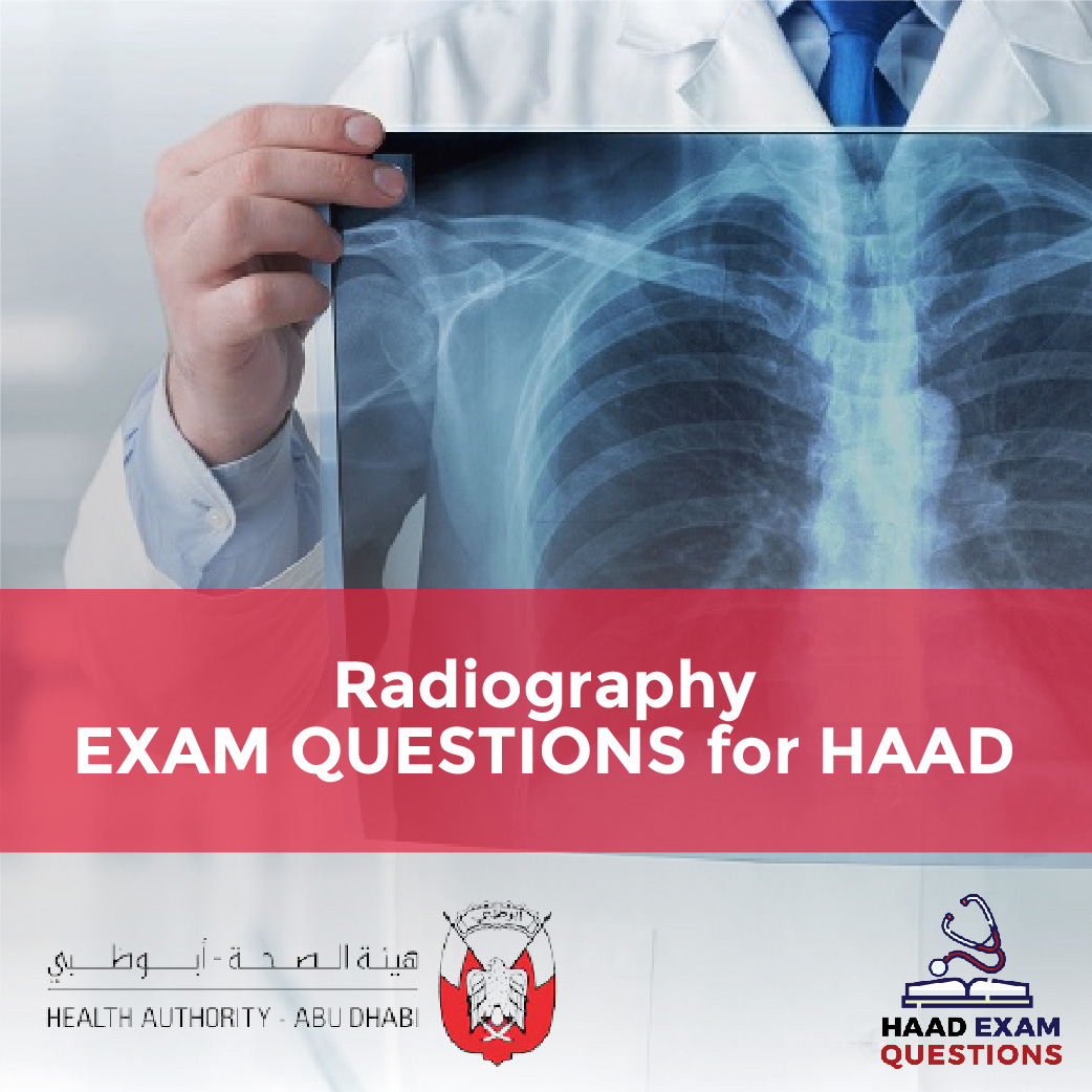 Radiography Exam Questions for HAAD
