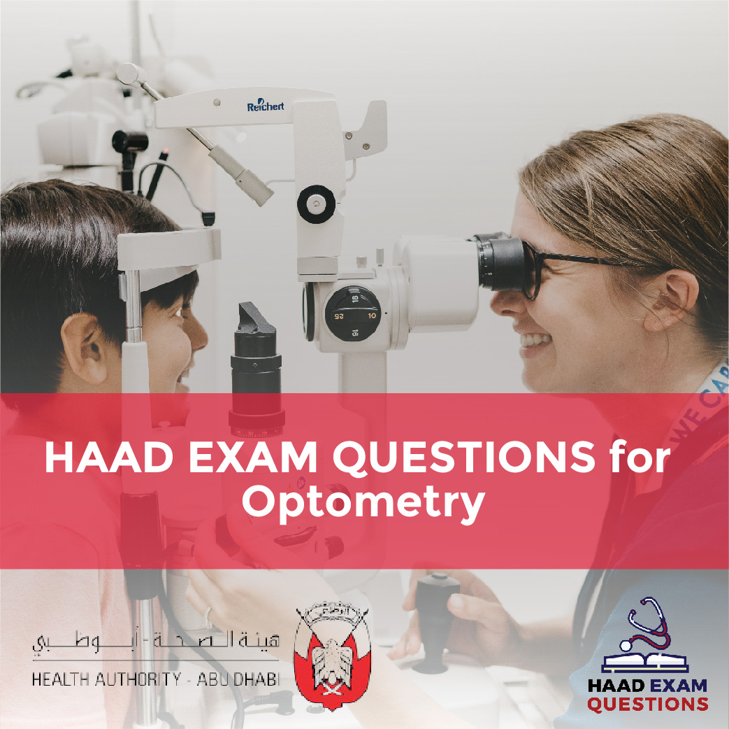 HAAD Exam Questions for Optometry