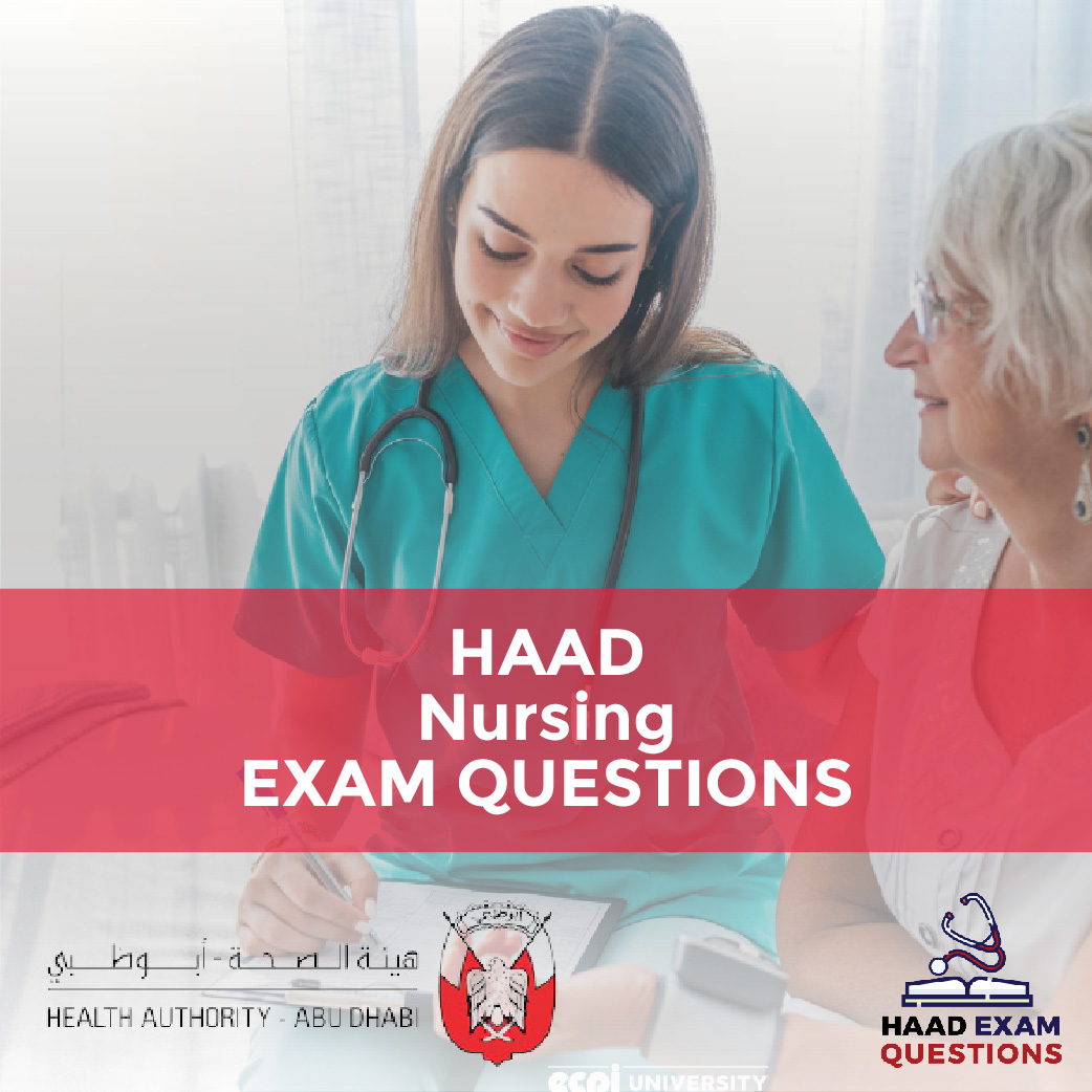 HAAD Nursing Exam Questions