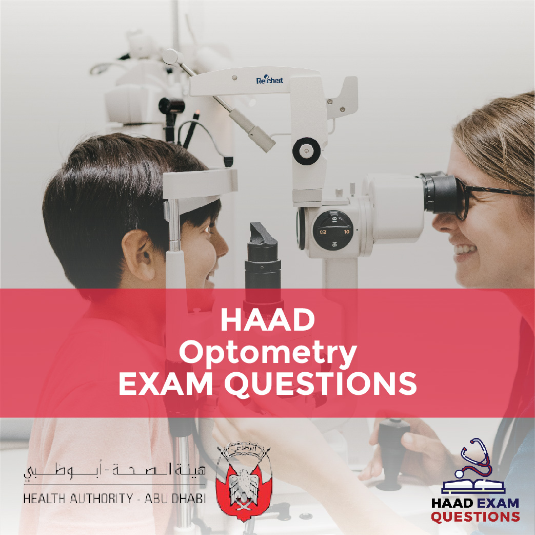 HAAD Optometry Exam Questions