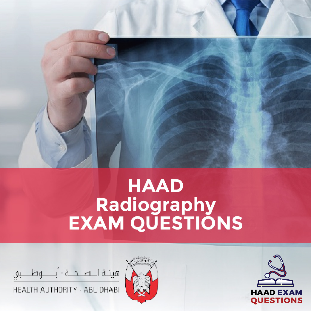 HAAD Radiography Exam Questions
