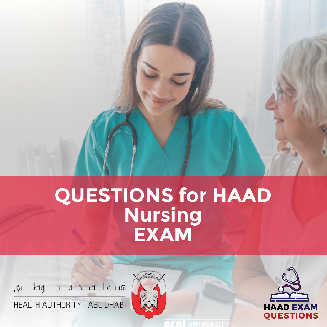 Questions for HAAD Nursing Exams