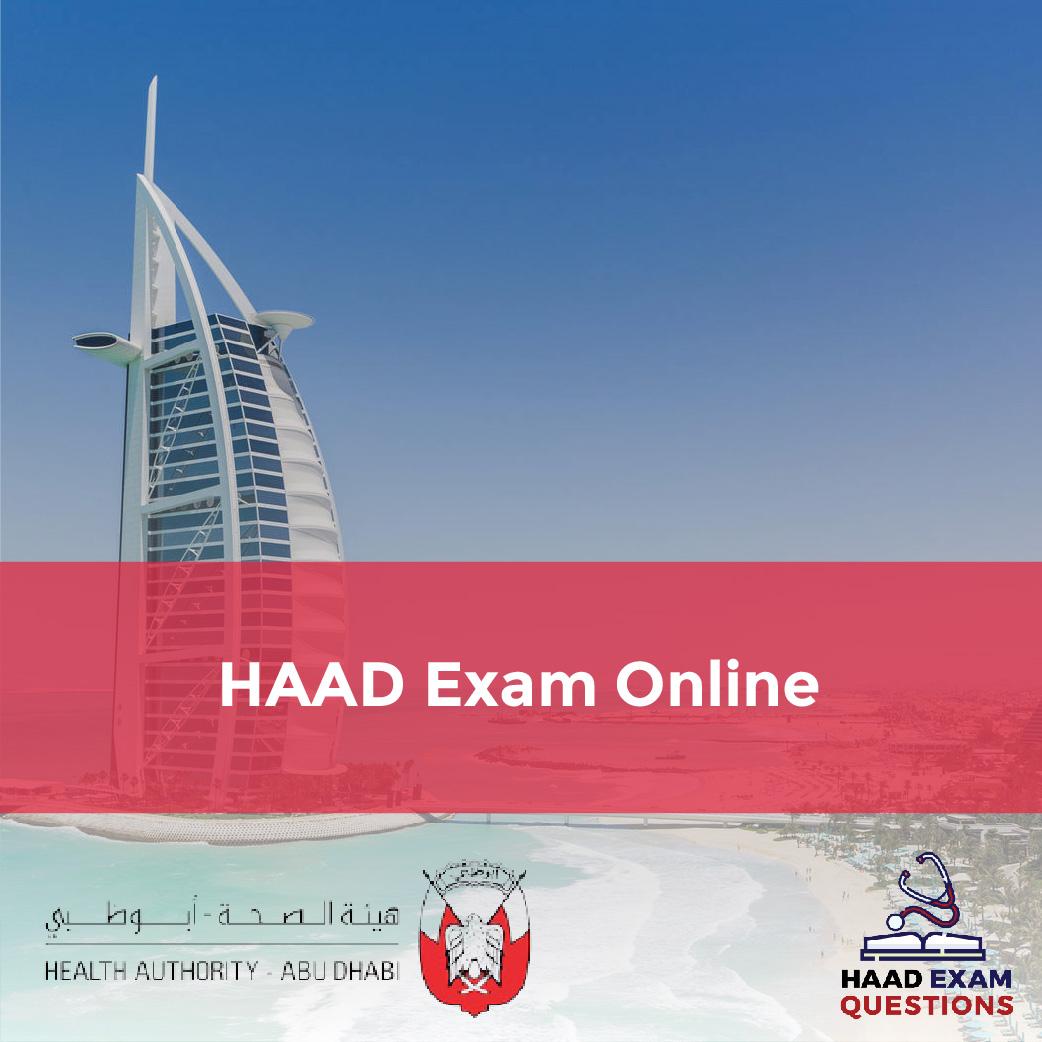 HAAD Exam Online