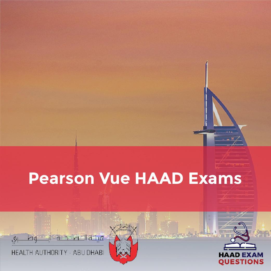 Pearson Vue HAAD Exam