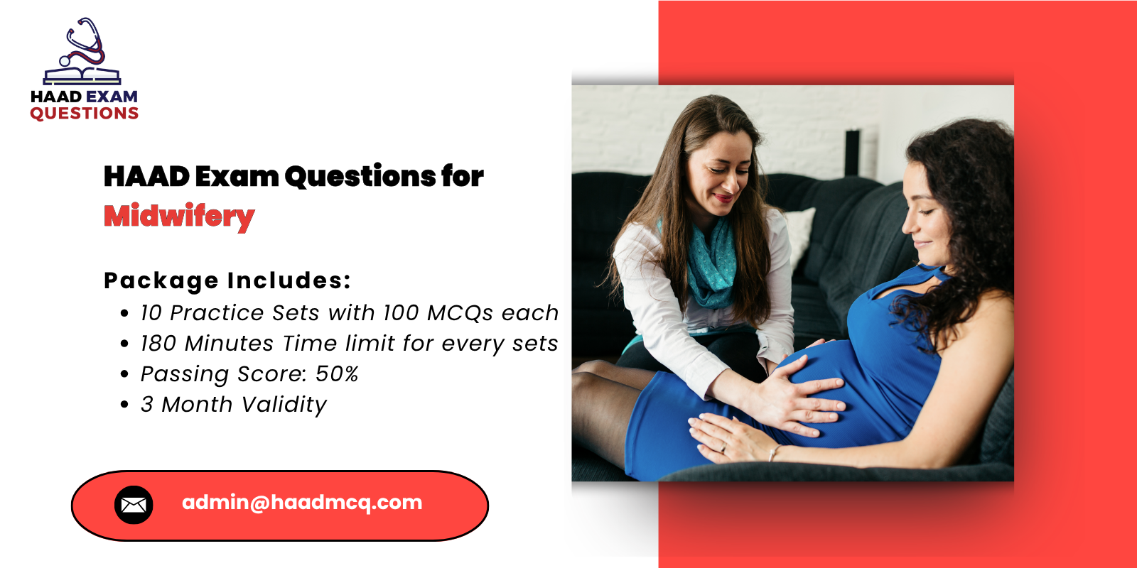 HAAD Exam Questions for midwifery