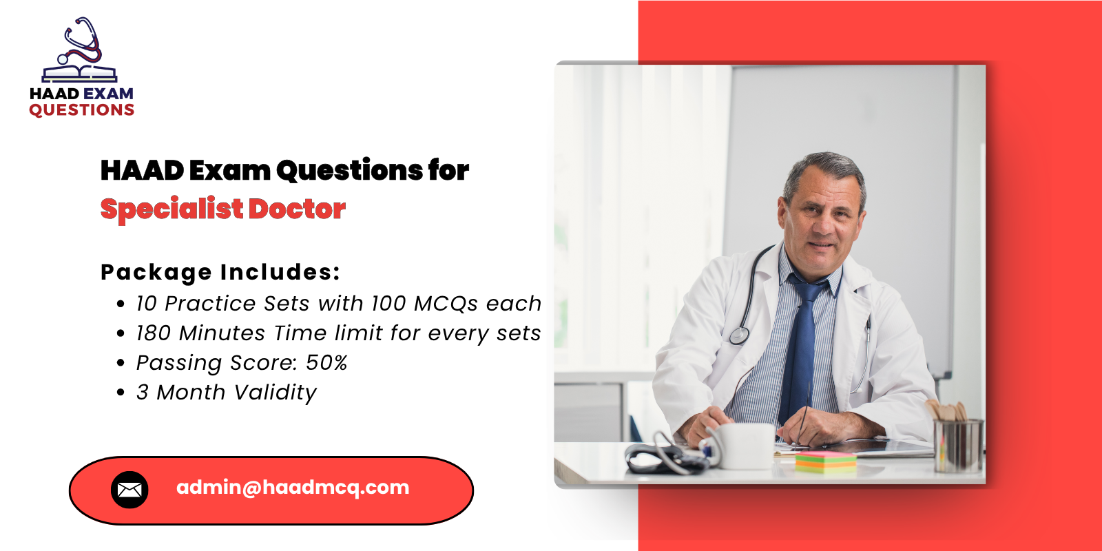 HAAD Exam Questions for specialist doctor