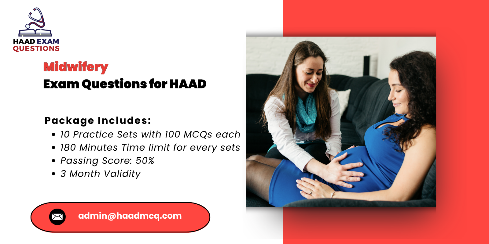 Midwifery Exam Questions for HAAD