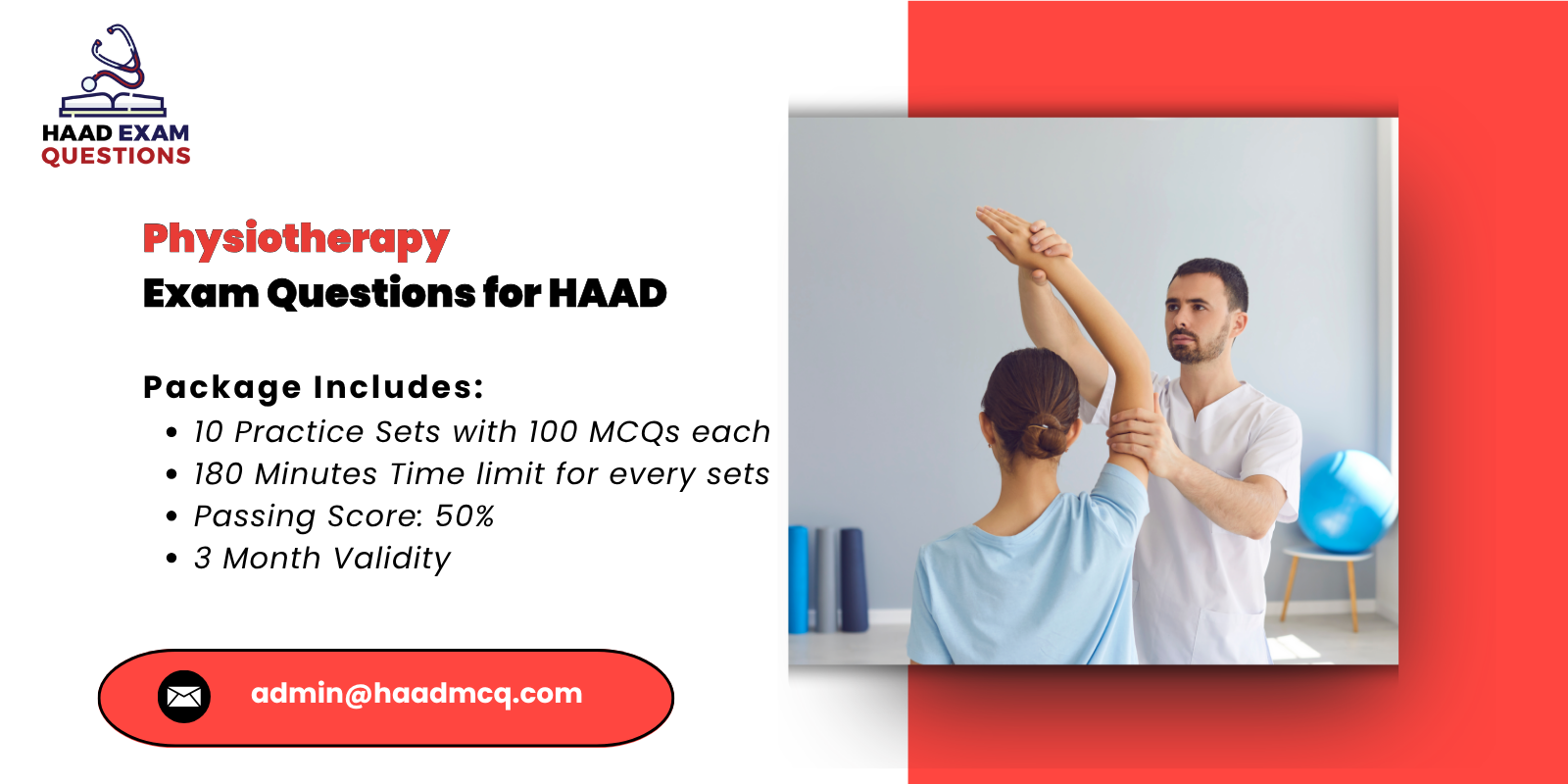 Physiotherapy Exam Questions for HAAD