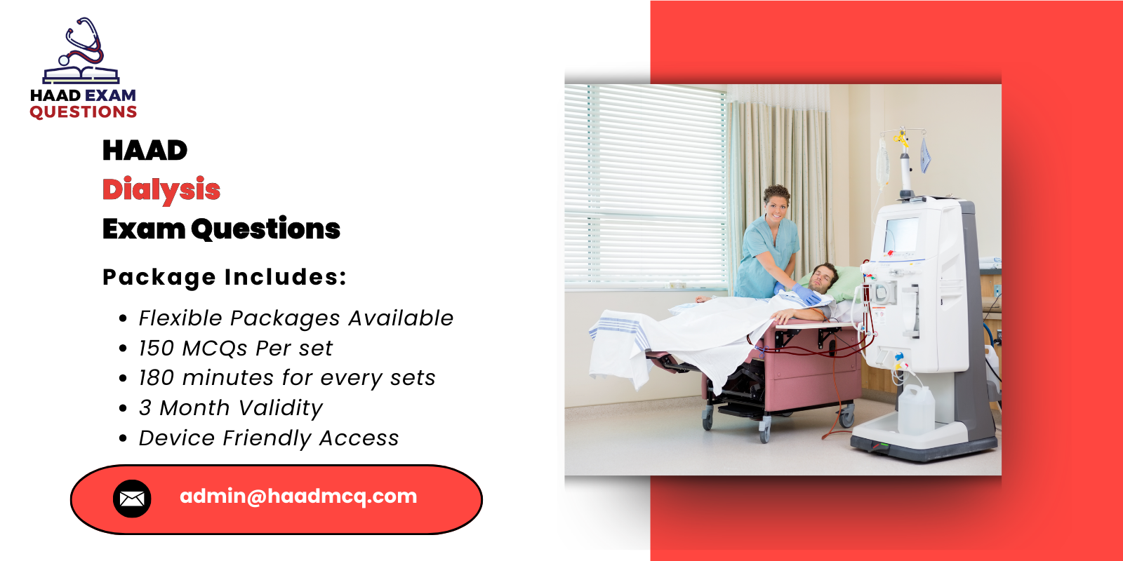 HAAD Dialysis Exam Questions