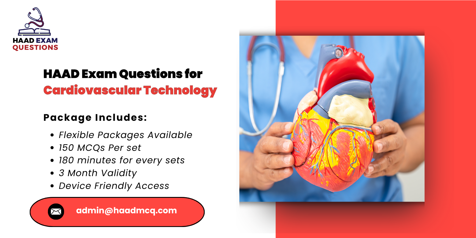 HAAD Exam Questions for Cardiovascular Technology