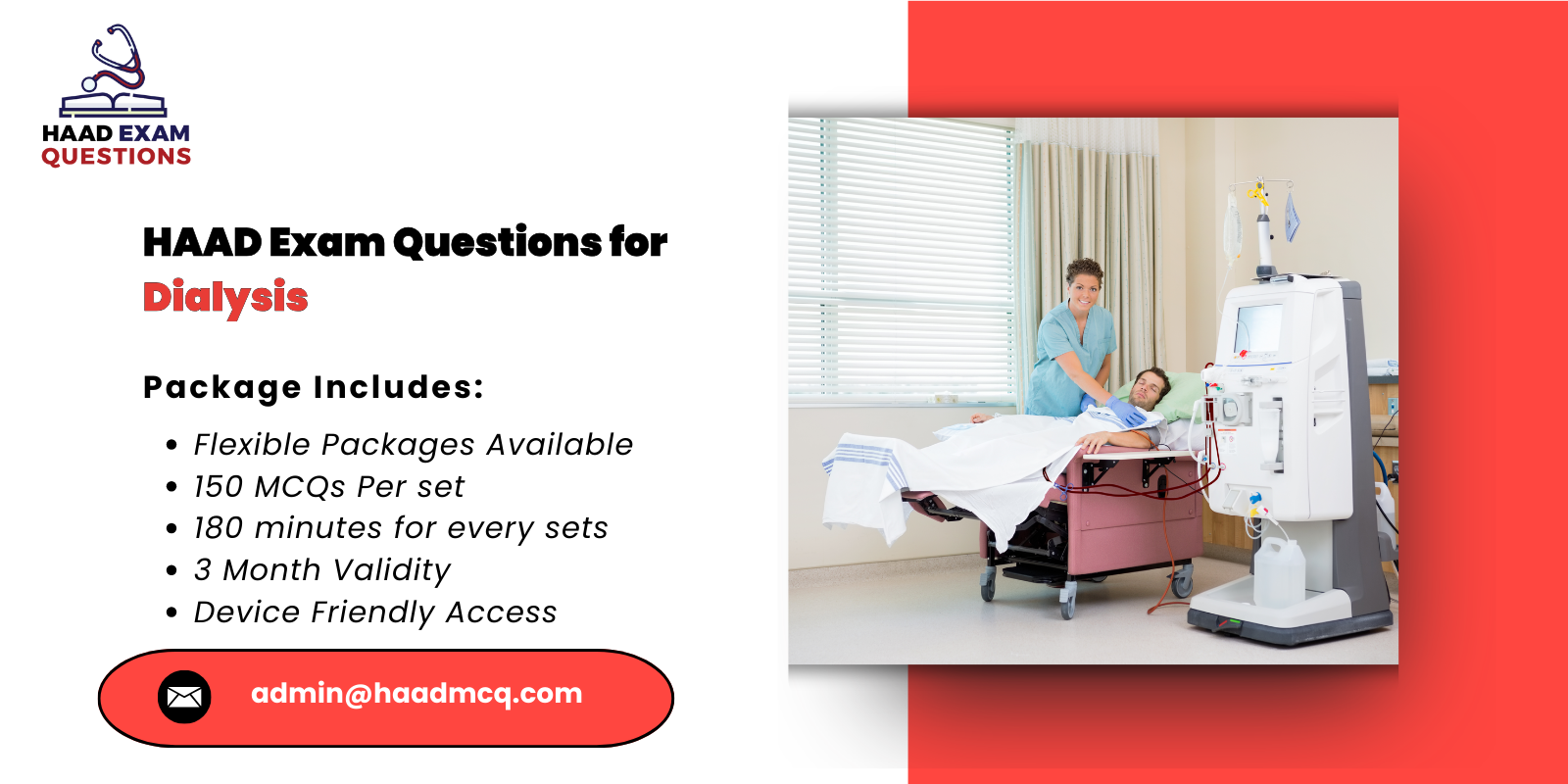 HAAD Exam Questions for Dialysis