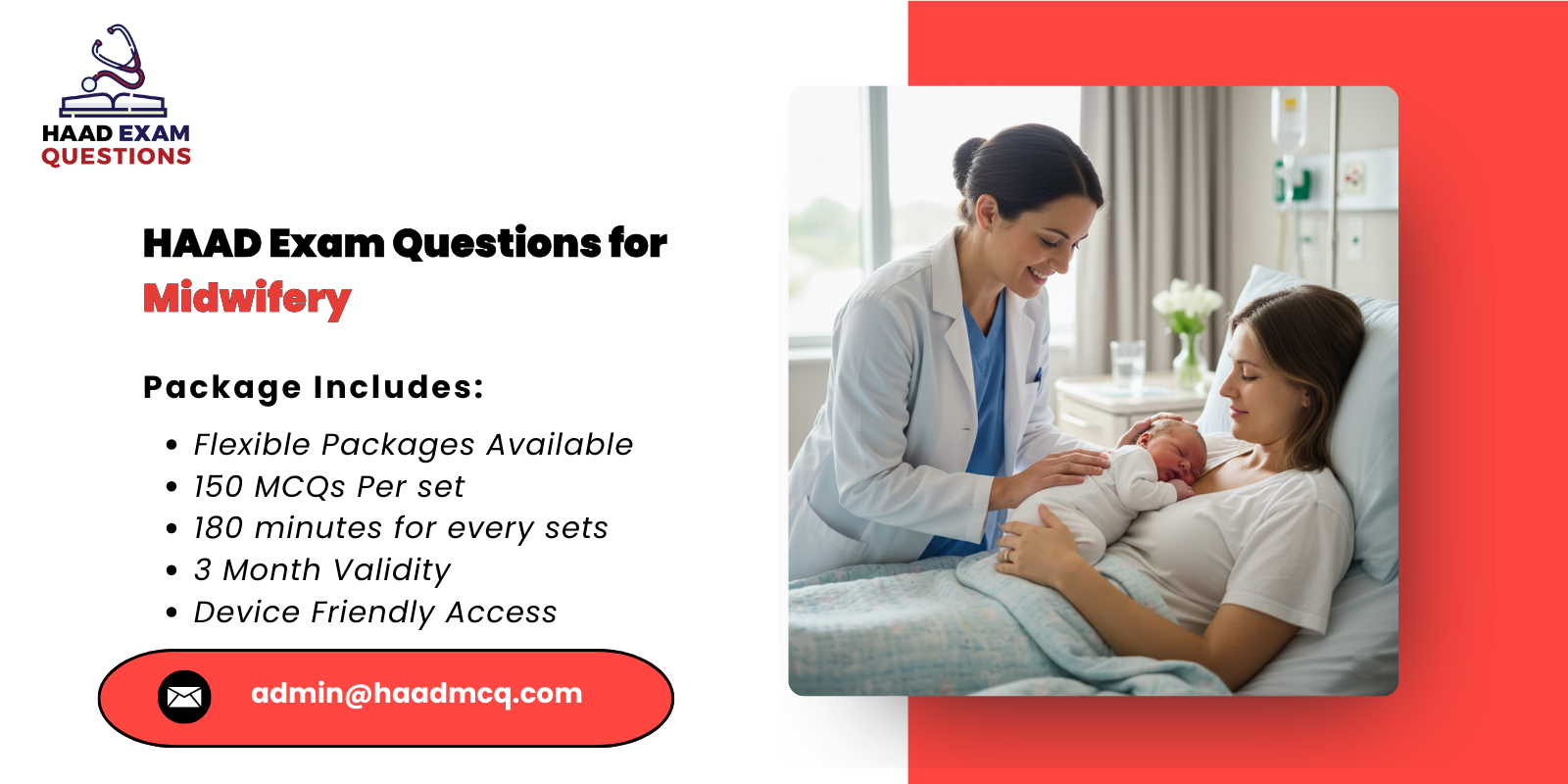 HAAD Exam Questions for Midwifery