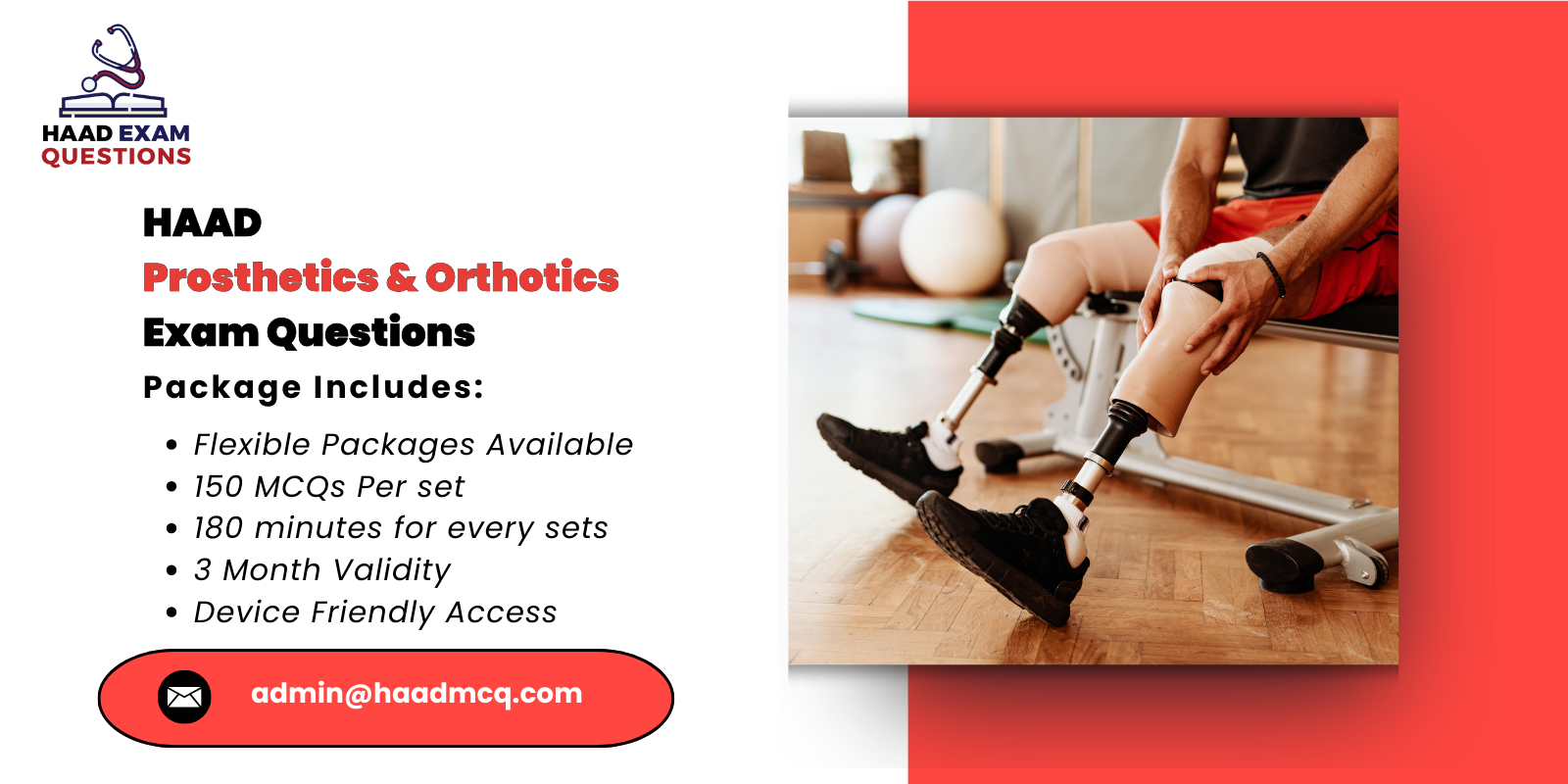 HAAD Prosthetics & Orthotics Exam Questions