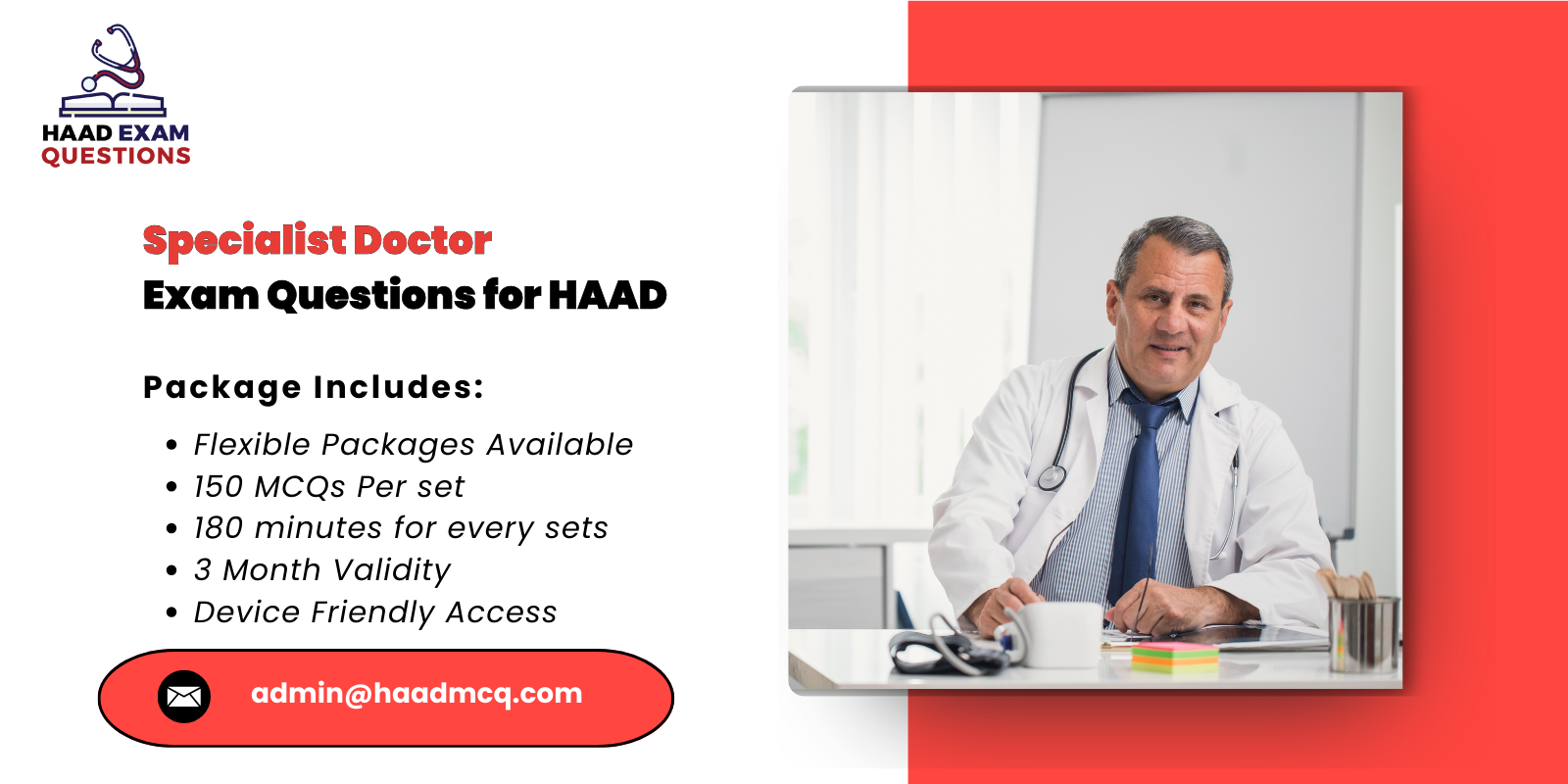 Specialist Doctor Exam Questions for HAAD