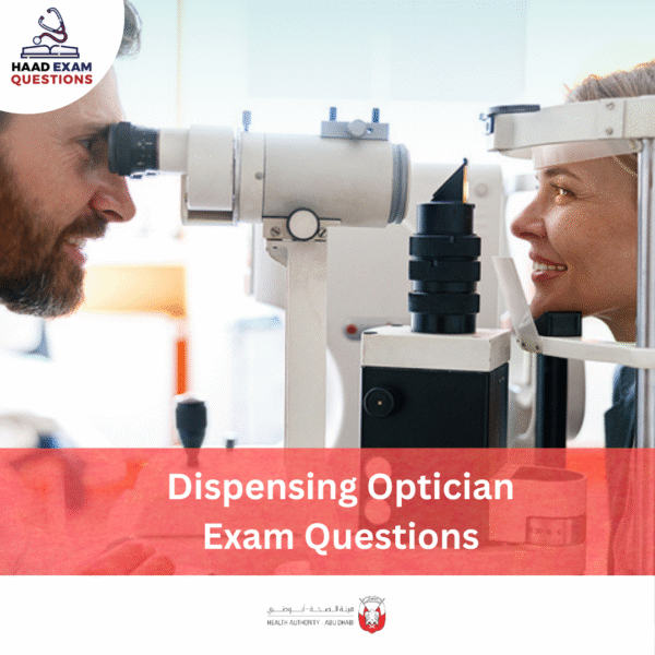 HAAD Dispensing Optician Exam Questions