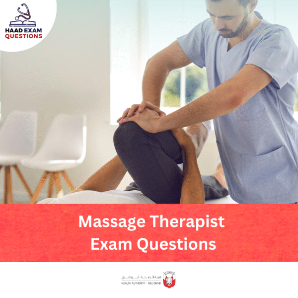 HAAD Massage Therapist Exam Question